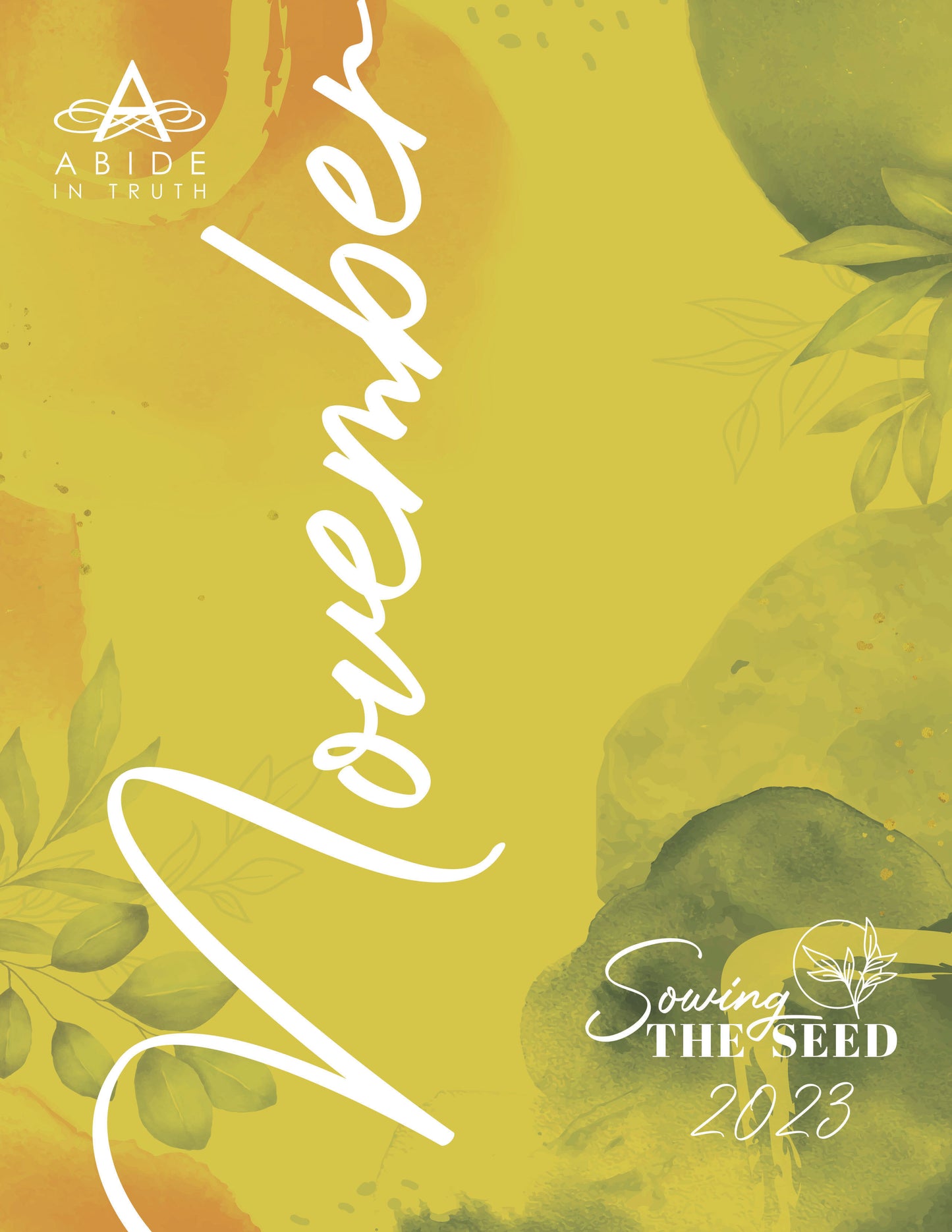 November 2023 - Scripture Writing Printable Journal