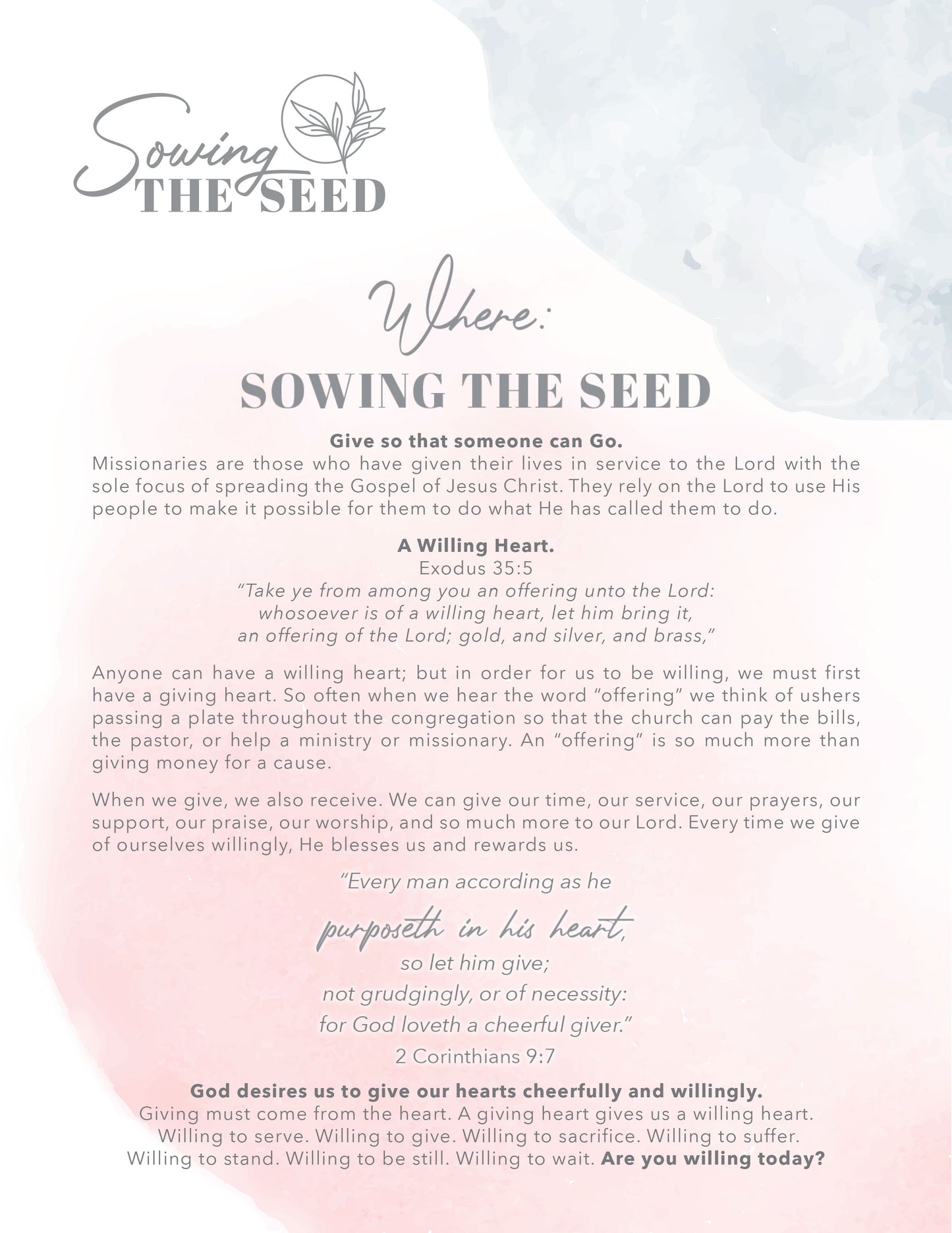 November 2023 - Scripture Writing Printable Journal