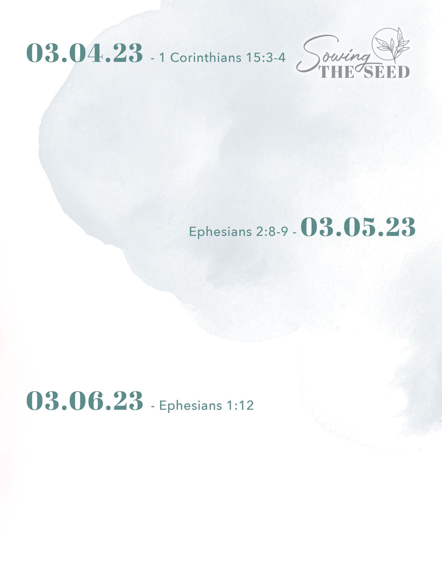 March 2023 - Scripture Writing Printable Journal