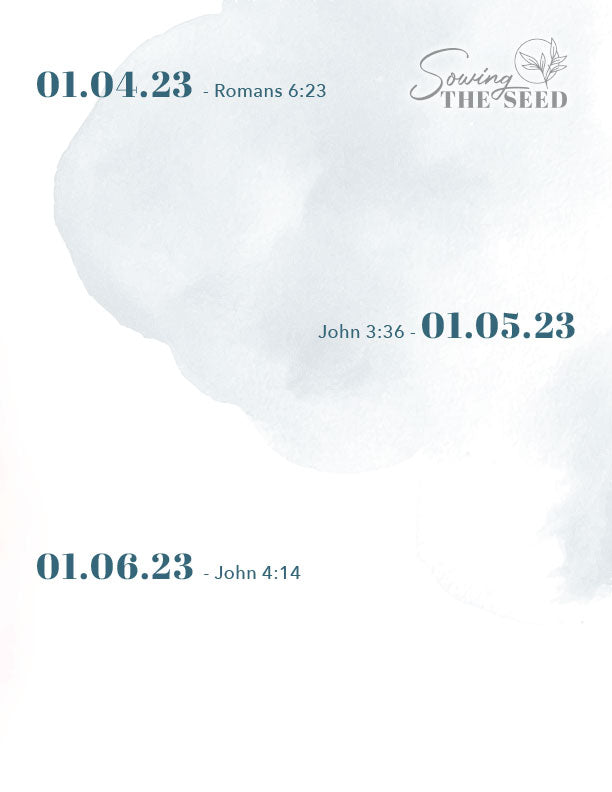 January 2023 - Scripture Writing Printable Journal