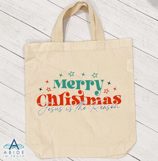 Tote Bag - Merry Christmas - Jesus Is The Reason