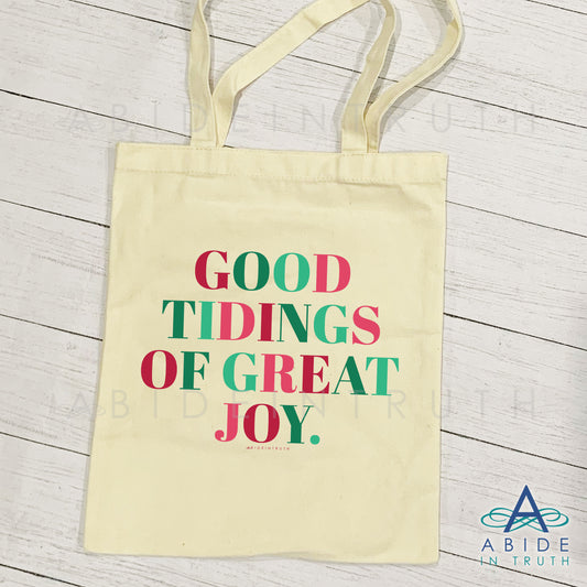 Tote Bag - Christmas - Good Tidings Of Great Joy