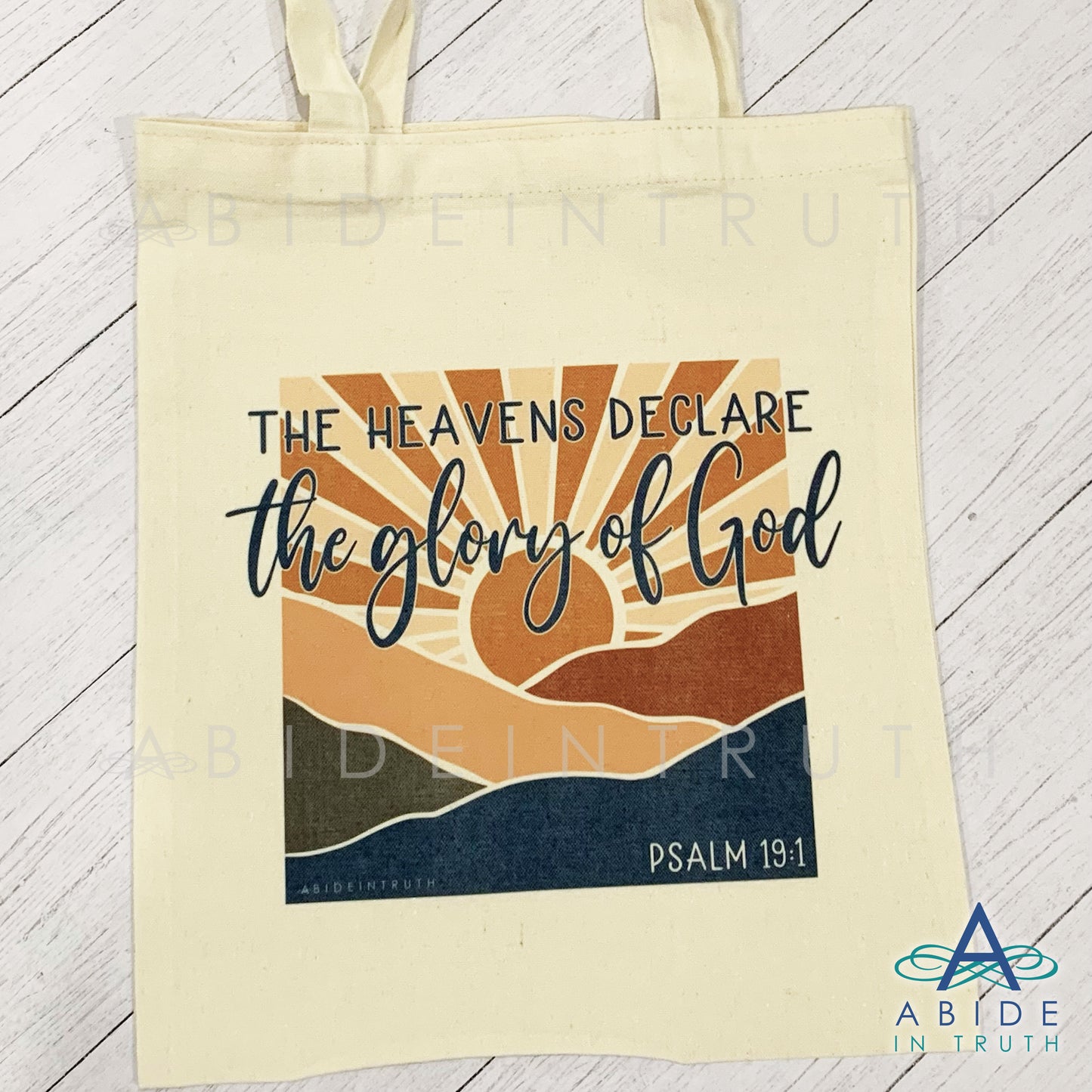 Tote Bag - The Heavens Declare The Glory Of God