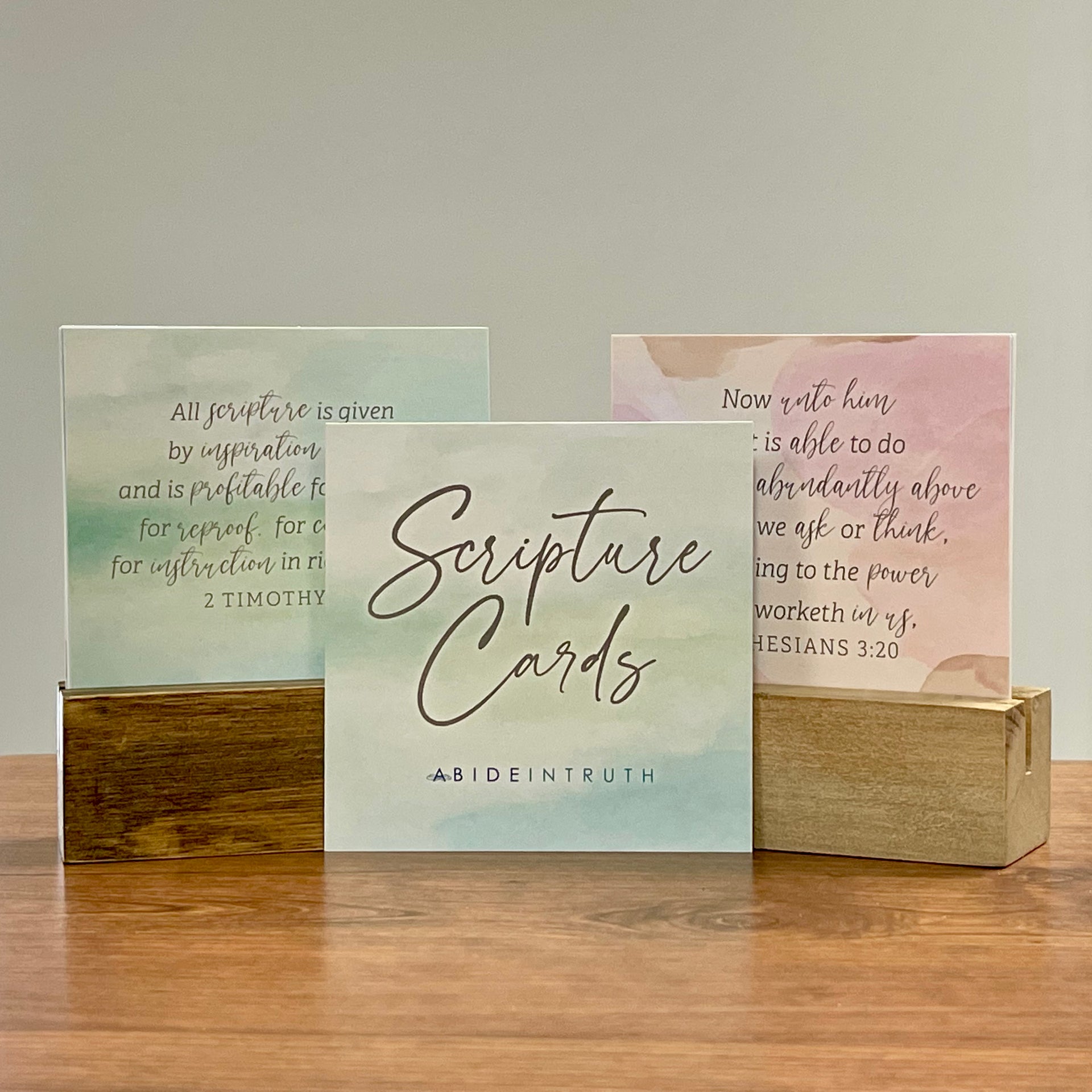 Scripture Cards w/ Stand
